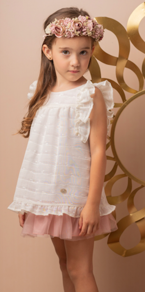 Vestido niña Castel colección Cuarzo 2 a 6 años » Belocha Moda