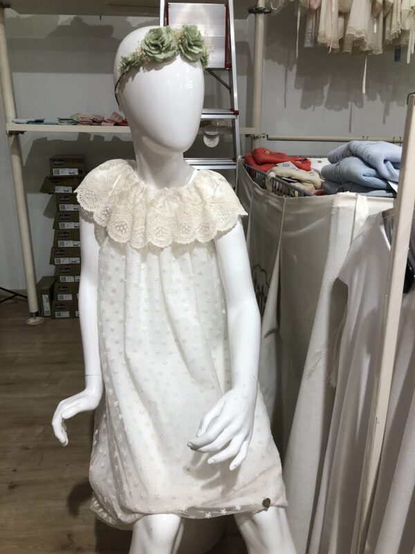 VESTIDO TUL BORD VOLANTE MIDI