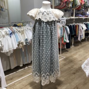 VESTIDO TUL BORD VOLANTE MIDI
