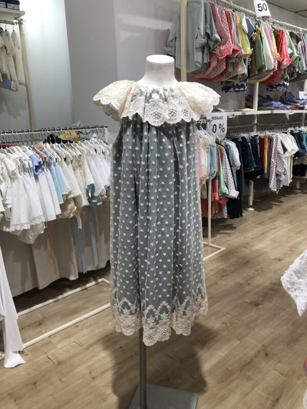VESTIDO TUL BORD VOLANTE MIDI