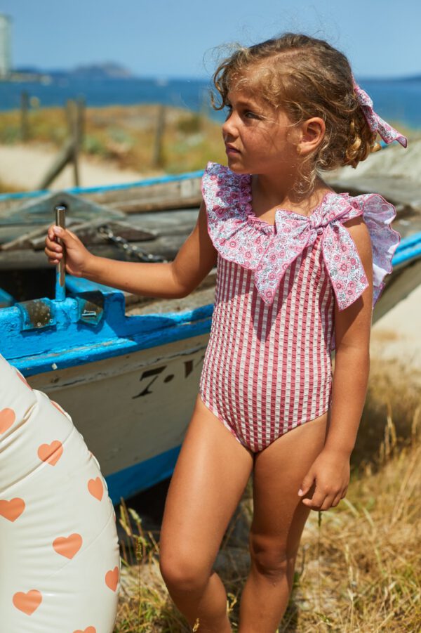BAÑADOR NIÑA STANDARD LILA FLI
