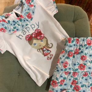 conjunto falda y camiseta