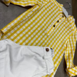 SHORT+CAM.M/L CUADROS KITTIE