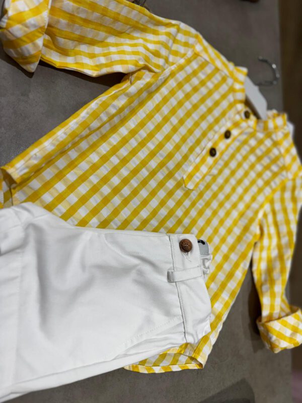SHORT+CAM.M/L CUADROS KITTIE