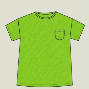 Camiseta lisa verde