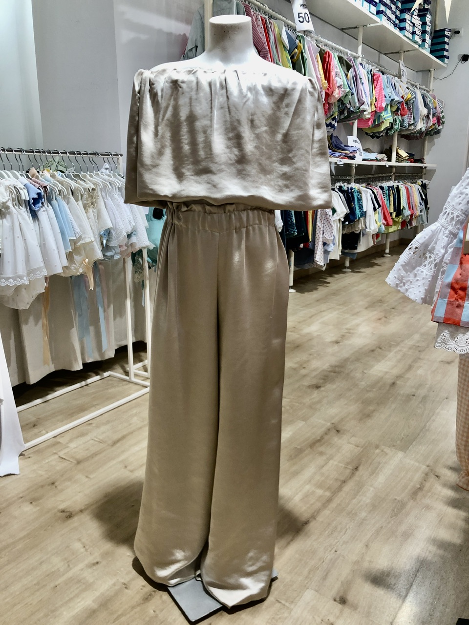CONJ. TOP SATEN+PANT SATEN ANC