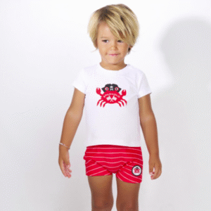 Conjunto camiseta y bañador