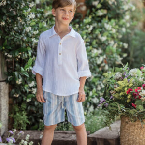 Traje niño con bermuda