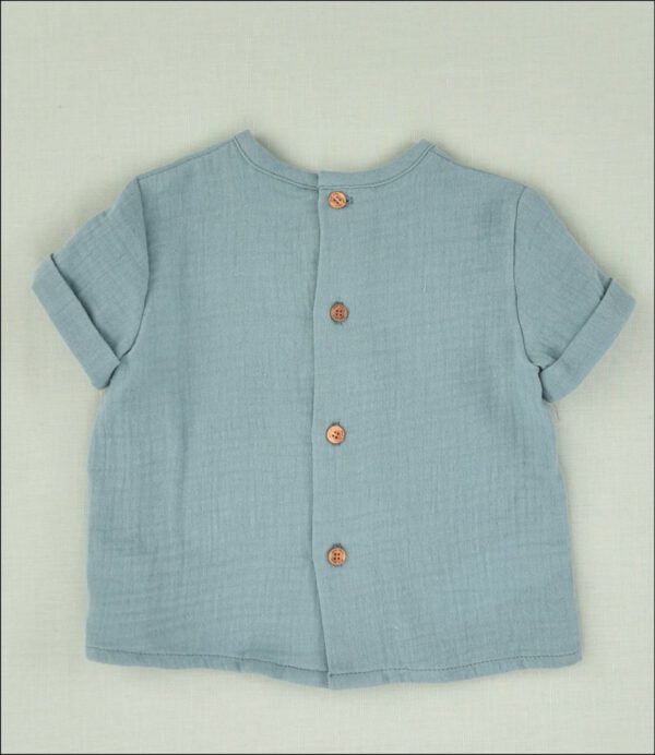 Blusa gasa lisa - Imagen 2