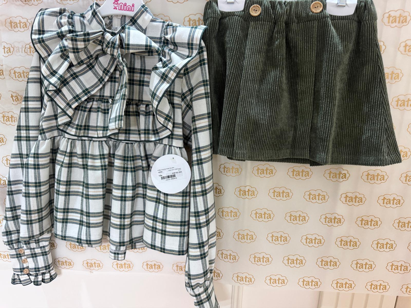 CONJ FALDA-PANTALON+CAMISA