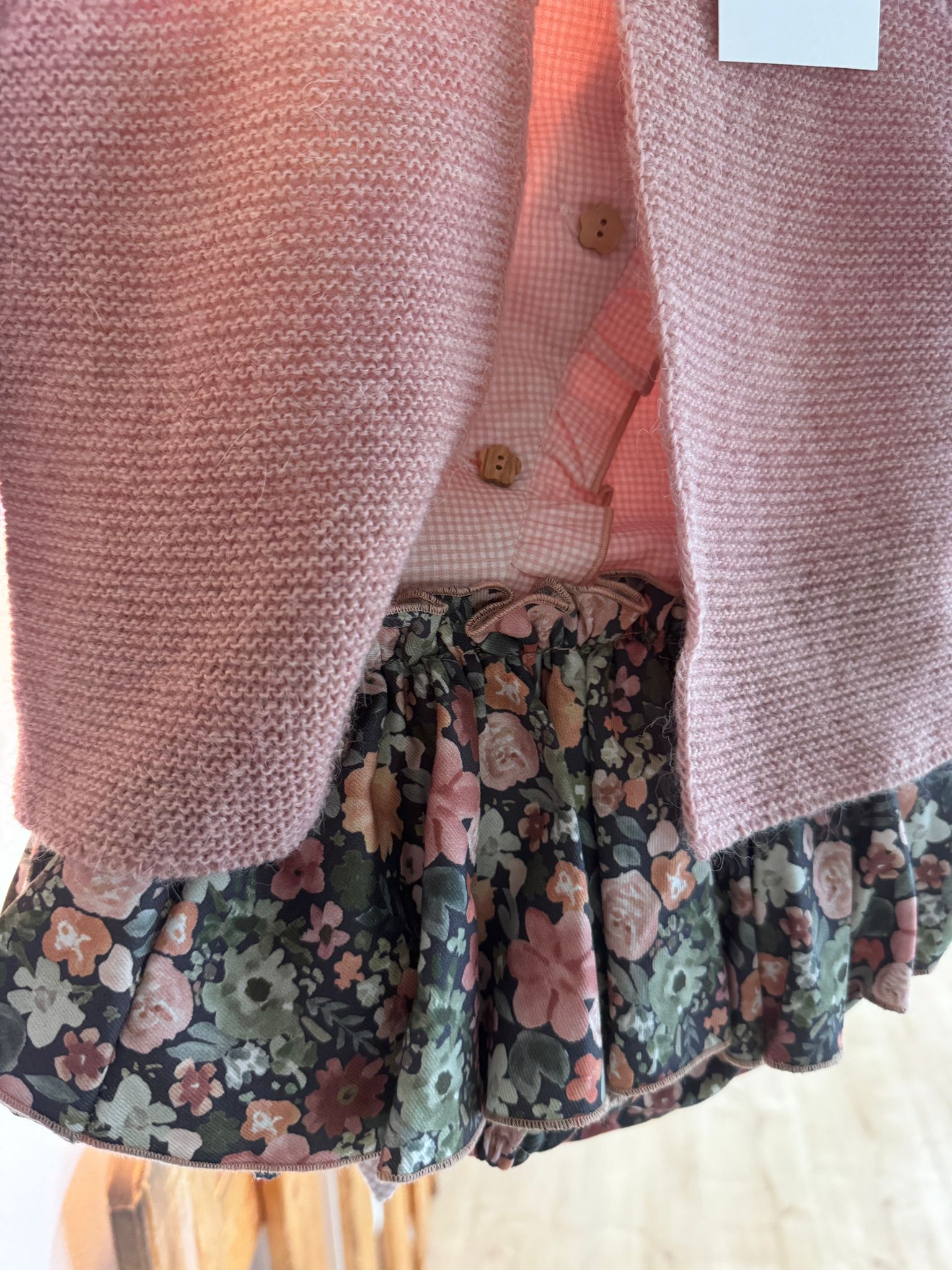 CONJ BRAGA FLORES+BLUSA CRUZAD - Imagen 2