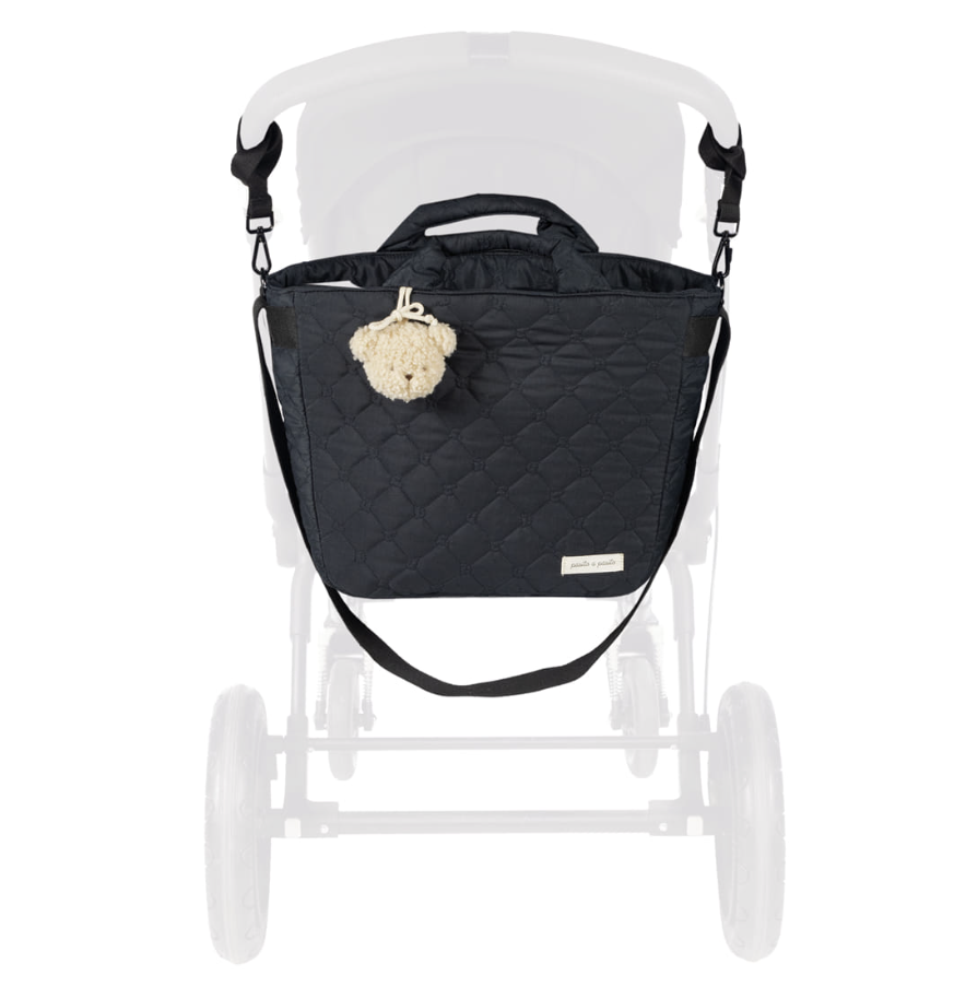 BOLSA CANASTILLA PADDINGTON NEGRO - Imagen 7