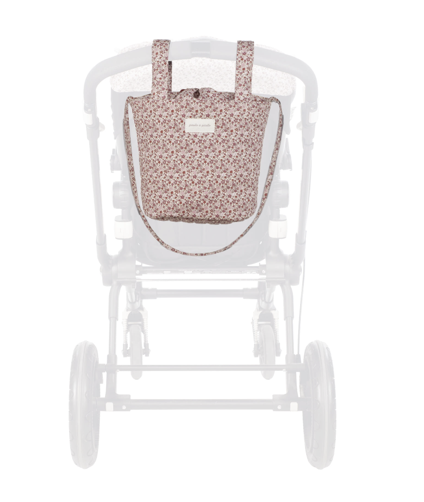 BOLSA BUCKET CHERRY FLORES - Imagen 4