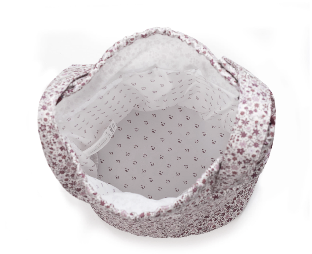 BOLSA BUCKET CHERRY FLORES - Imagen 2