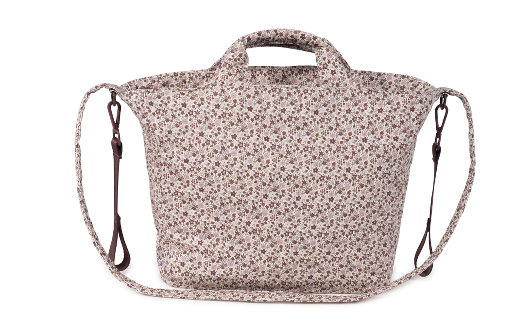 BOLSA CANASTILLA CHERRY FLORES - Imagen 3