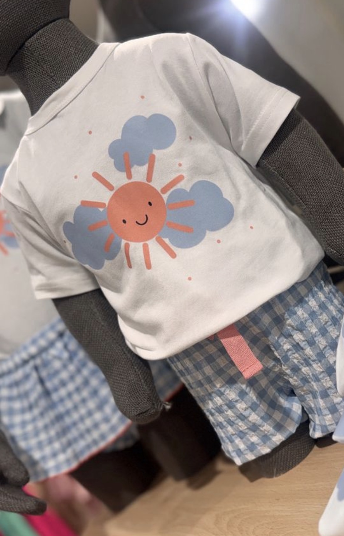 CAMISETA+BERMUDA VICHY
