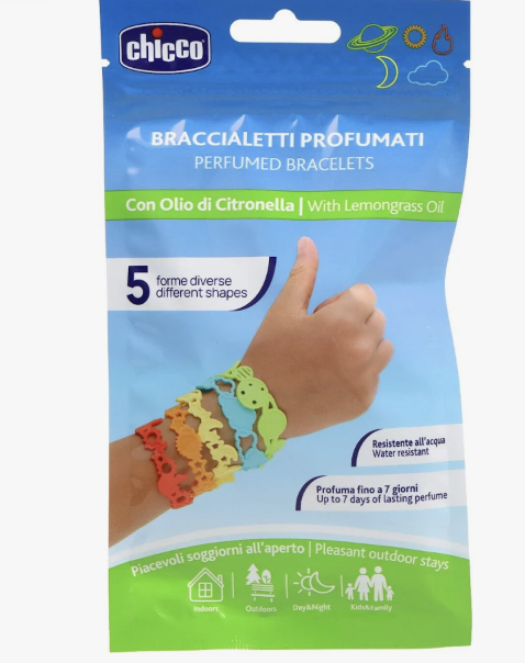 BRAZALETE CITRONELA 5 UDS
