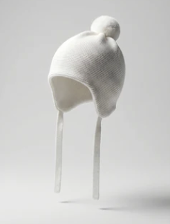 GORRO OREJERO CON POMPON
